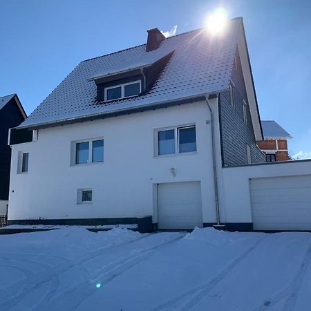 Ferienwohnung Bergstrasse ヴィンターベルク エクステリア 写真