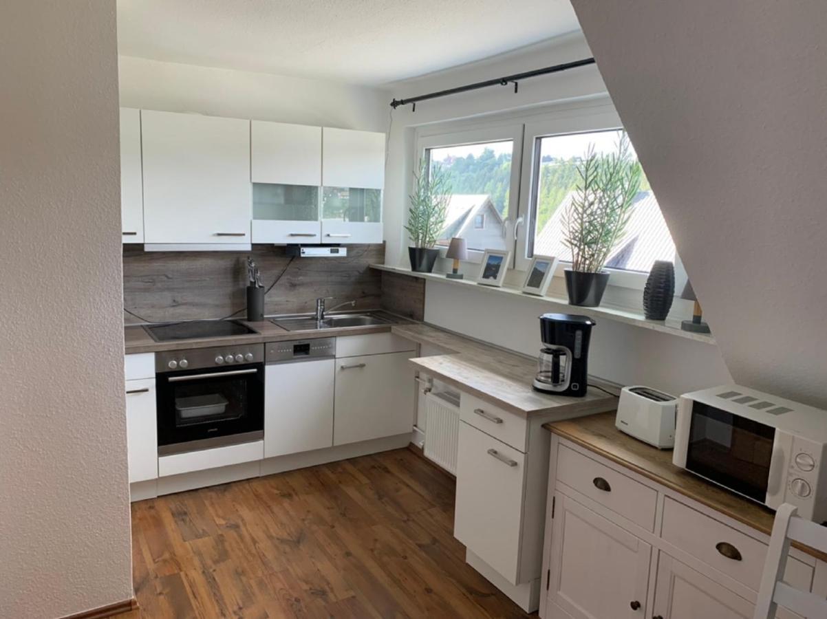 Ferienwohnung Bergstrasse ヴィンターベルク エクステリア 写真